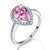 2ct Pear Cut Pink